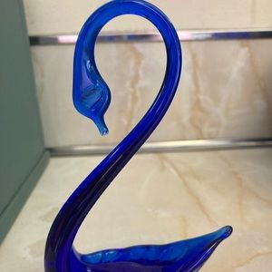 Swan in Cobalt